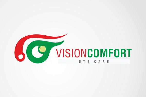 Logo Design for Vision Comfort Eye Care, London