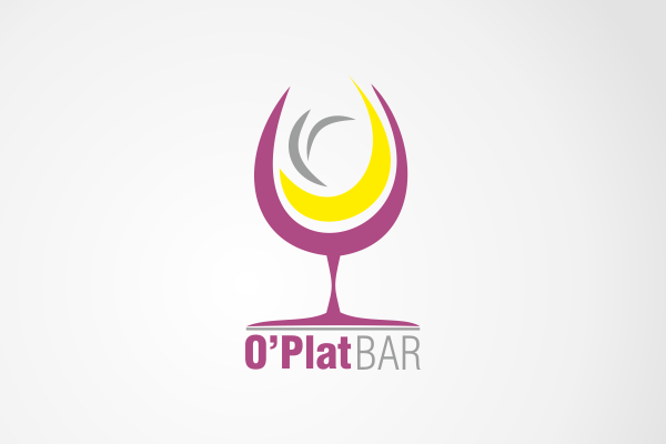 Logo Design for O'Plat Bar, Lagos, Nigeria.